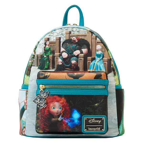 Id Disney Loungefly Mini Sac A Dos Brave Rebelle Merida Princess Scene