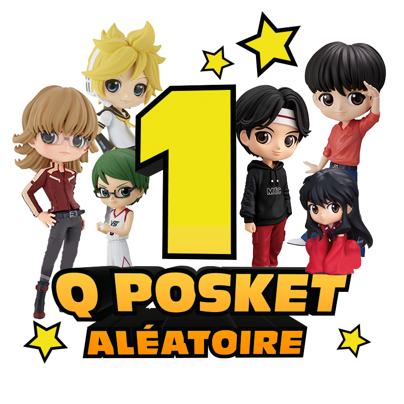 Qposket Banpresto Drop Aléatoire