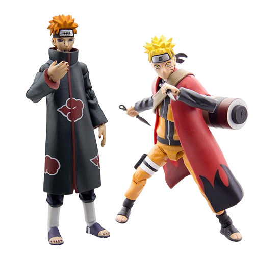 Naruto Pack Sage Mode Naruto Vs Pain 2 Figurines 10cm 