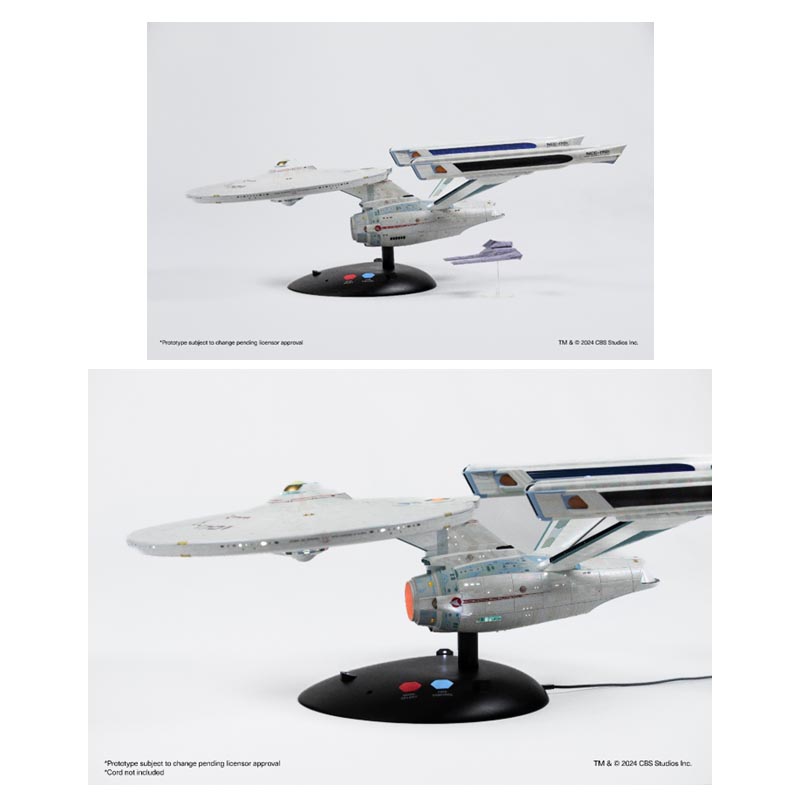 Star Trek 1:350 Die Cast Entreprise Ncc-1701 Replica