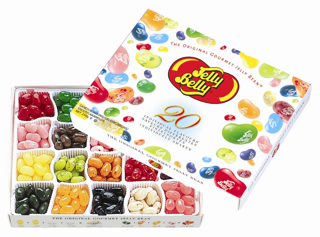 Jelly Belly boite cadeau 250g 20 parfums