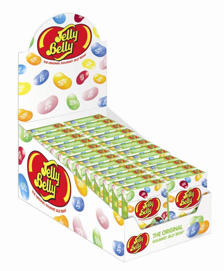 Jelly Belly boite de 50g parfums acidulés 