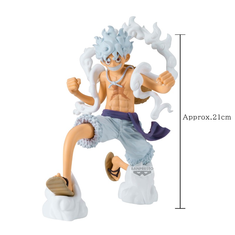 One Piece Grandista Monkey D Luffy Gear5 21cm W124