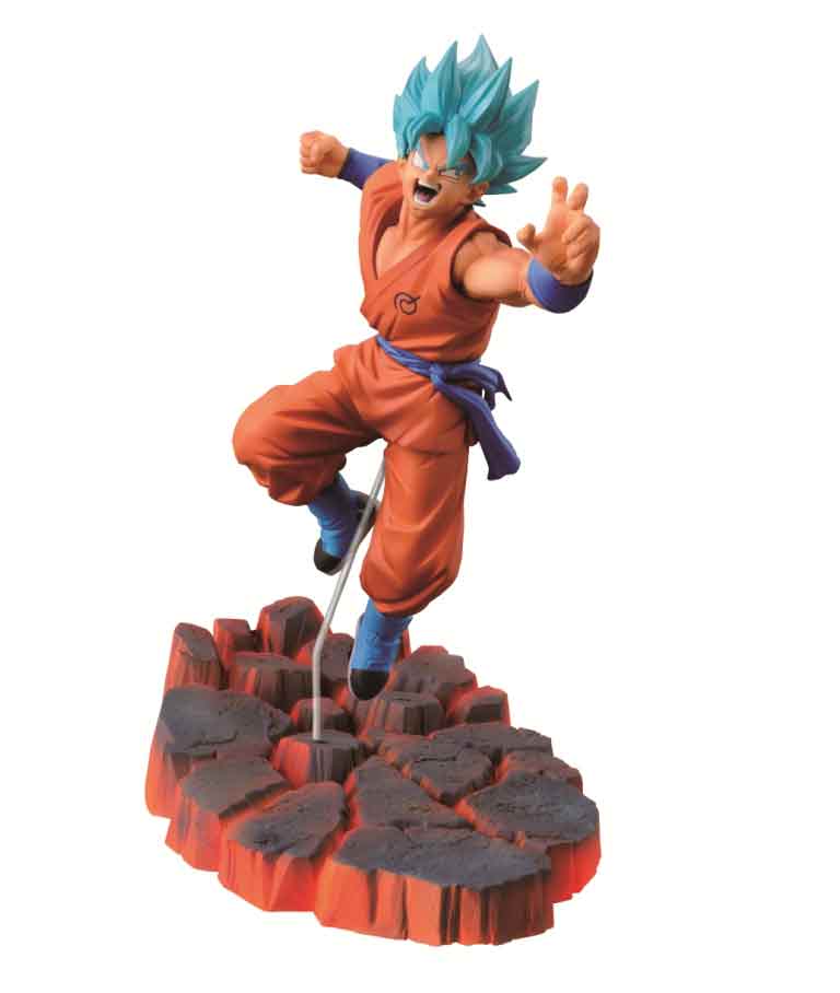 DBZ Scultures Ressurection F God Son Goku 14cm