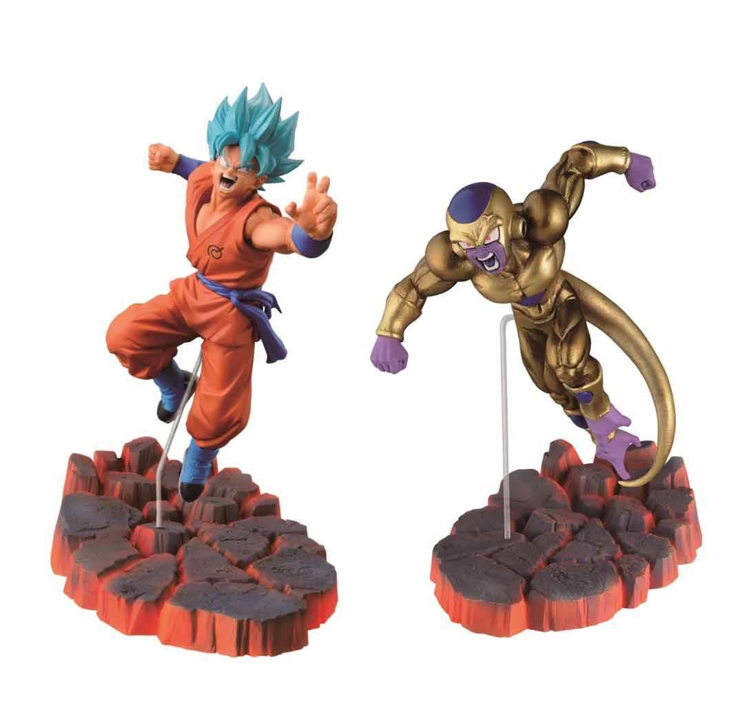 DBZ Scultures Ressurection F God Son Goku 14cm