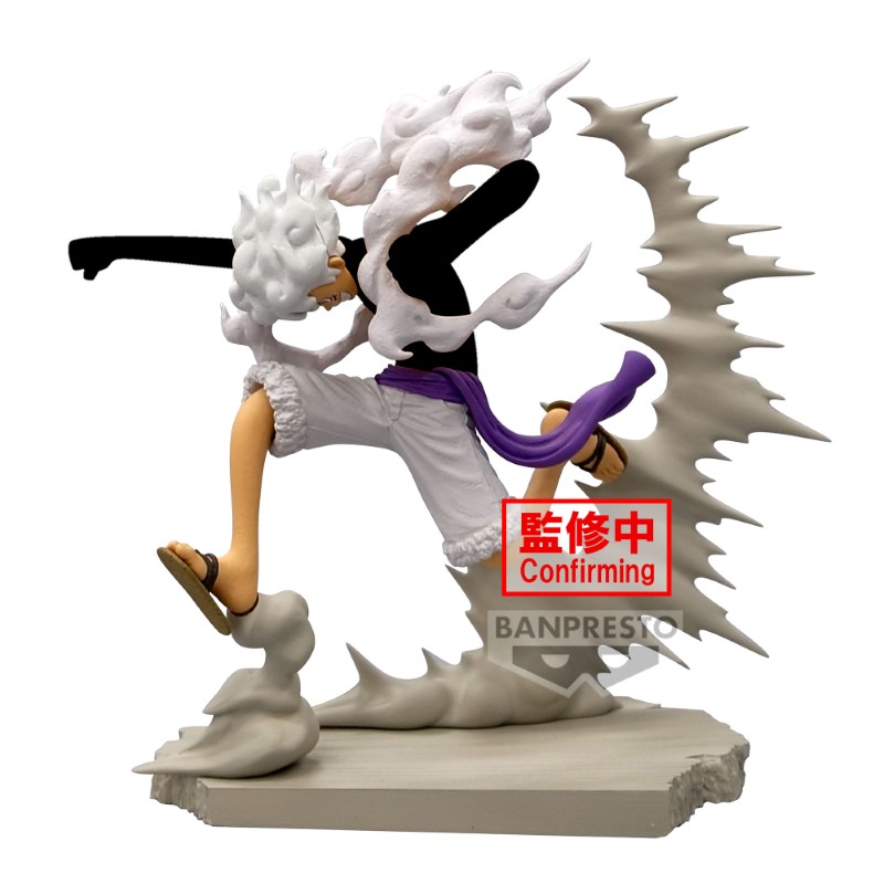 One Piece Senkozekkei Monkey D Luffy Gear 5 7cm W116