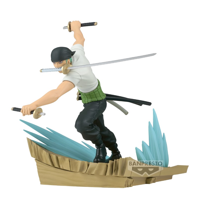 One Piece Senkozekkei Roronoa Zoro 11cm W122 