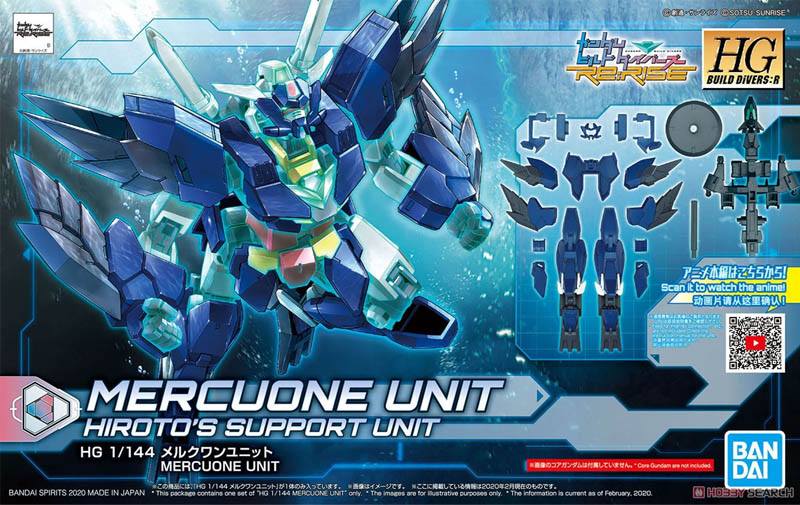 Gundam Gunpla HG 1/144 017 Mercuone Unit