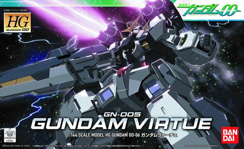 Gundam Gunpla HG 1/144 06 Gundam Virtue