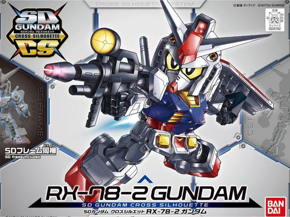 Gundam Gunpla SDcs Rx-78-2 Gundam