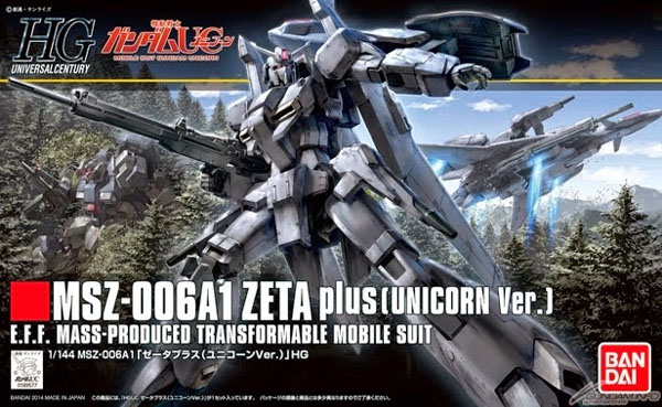 Gundam Gunpla HG 1/144 182 Zeta Plus Unicorn Ver