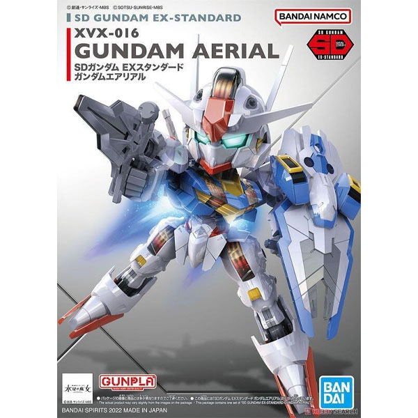 Gundam Gunpla SD Ex-Standard 019 Gundam Aerial