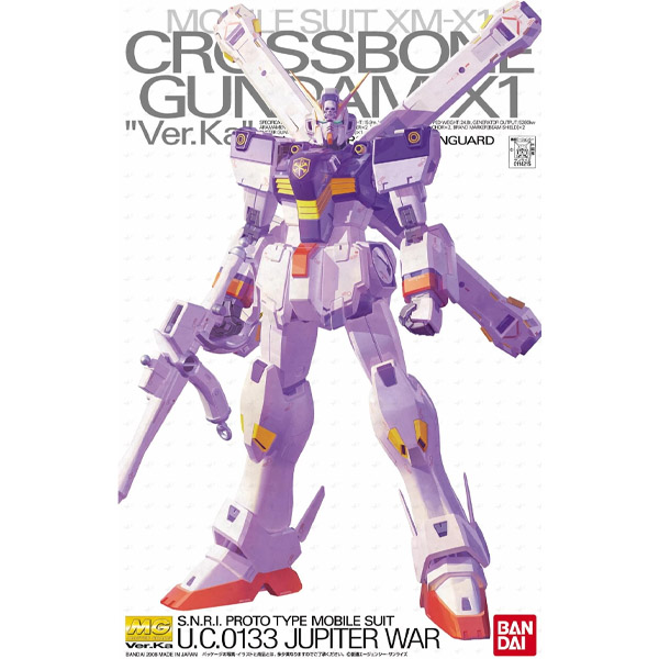 Gundam Gunpla MG 1/100 Crossbone Gundam X-1 Ver.Ka