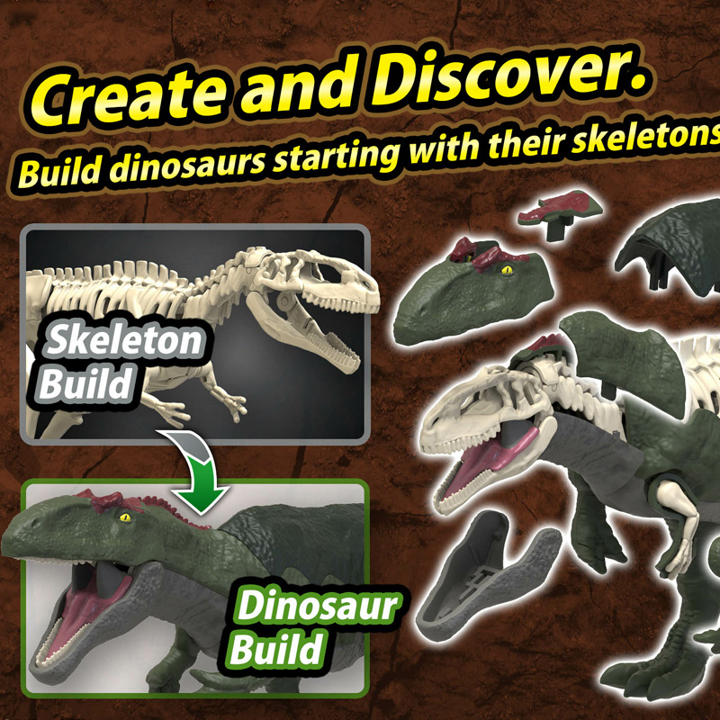 Dinosaure Plastic Model Kit Plannosaurus Giganotosaurus