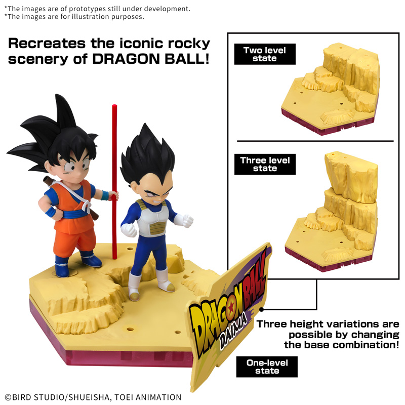 DBZ Dragon Ball Daima Model Kit Son Goku & Vegeta