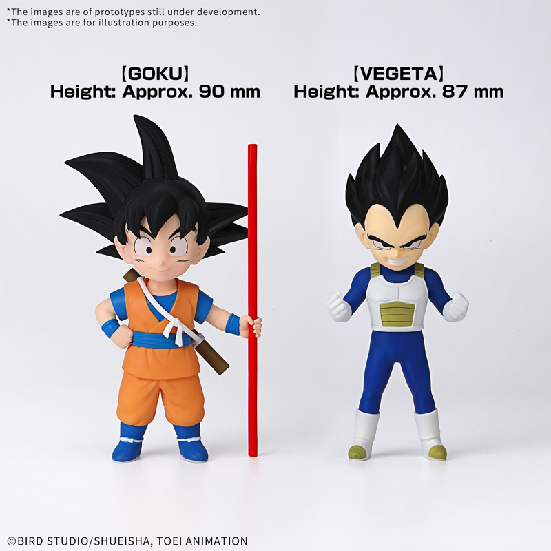 DBZ Dragon Ball Daima Model Kit Son Goku & Vegeta