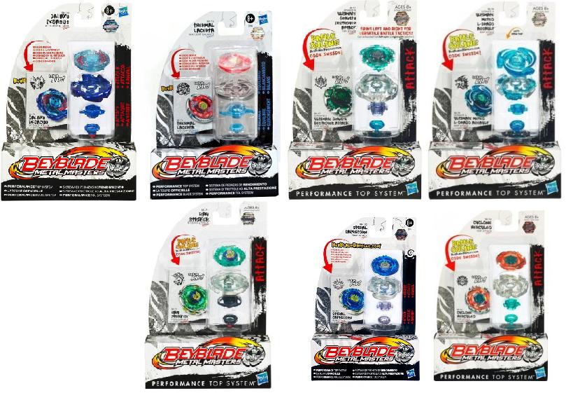 Beyblade saison 2 Metal Masters x12