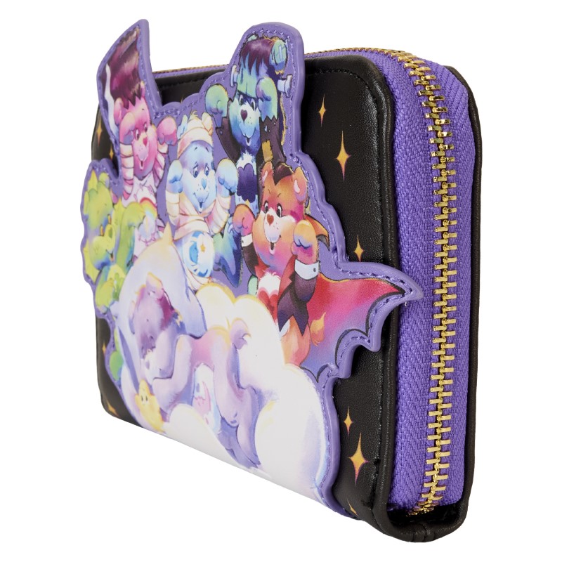 Carebears X Universal Monsters Loungefly Portefeuille Bisounours Scary 