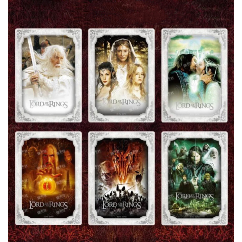 The Lord Of The Ring Trilogy Cardfun Tc Boite 10 Boosters 3 Cartes + 2 Speciales
