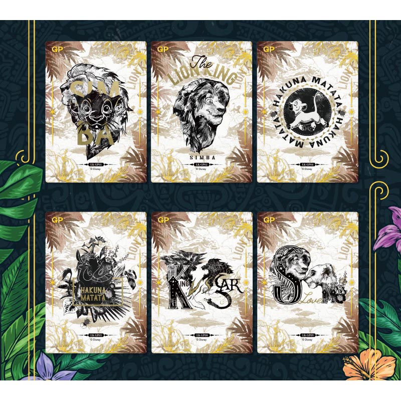 Disney Cardfun Le Roi Lion 30Th Anniv Boite 10 Boosters De 4 Cartes