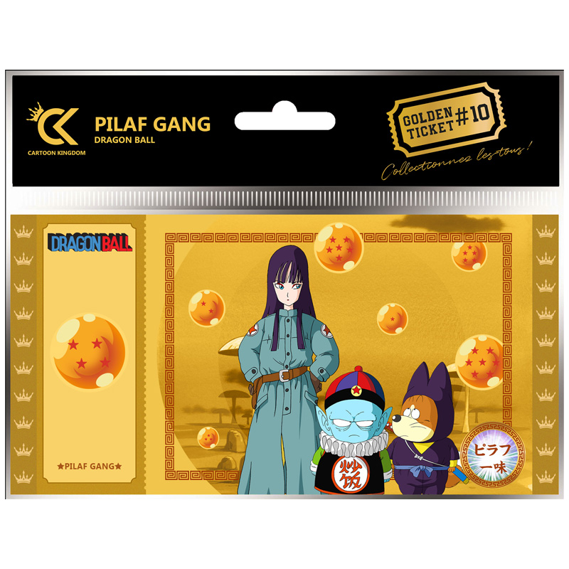 DBZ Dragon Ball Golden Ticket Pilaf Gang X5