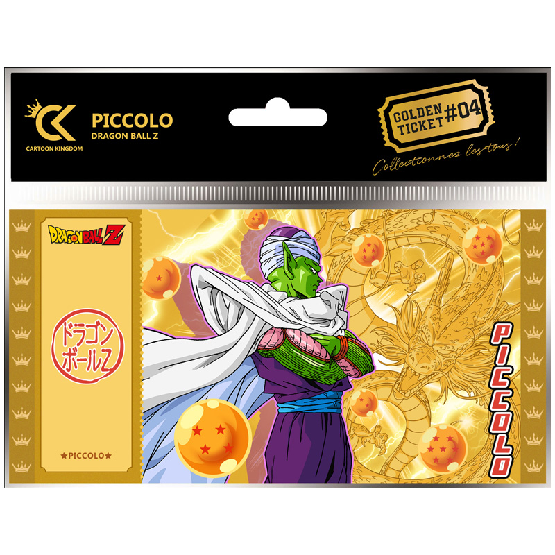 DBZ Dragon Ball Golden Ticket Piccolo X5