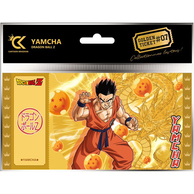 DBZ Dragon Ball Golden Ticket Yamcha X5