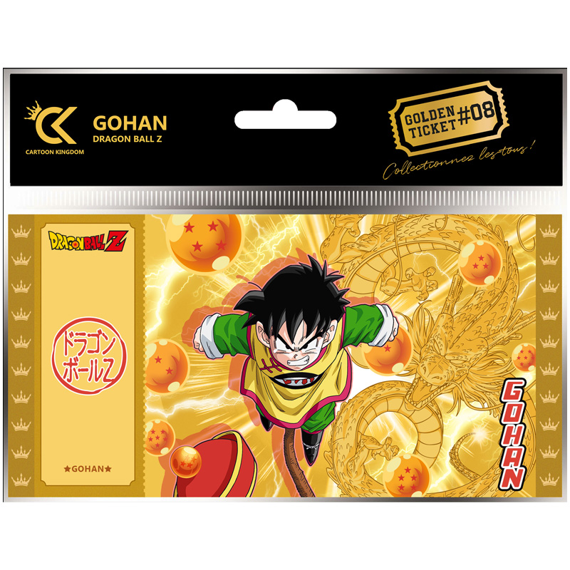 DBZ Dragon Ball Golden Ticket Gohan X5