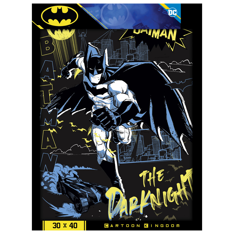 DC Golden Poster Batman The Dark Knight