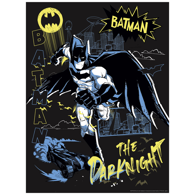 DC Golden Poster Batman The Dark Knight