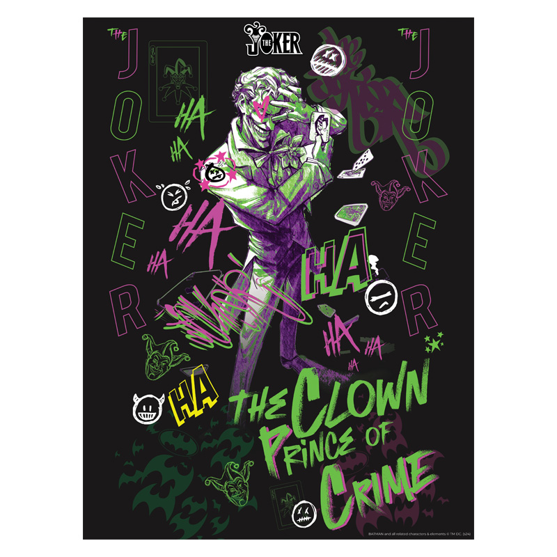 DC Golden Poster Joker The Clown Prince Of Crime