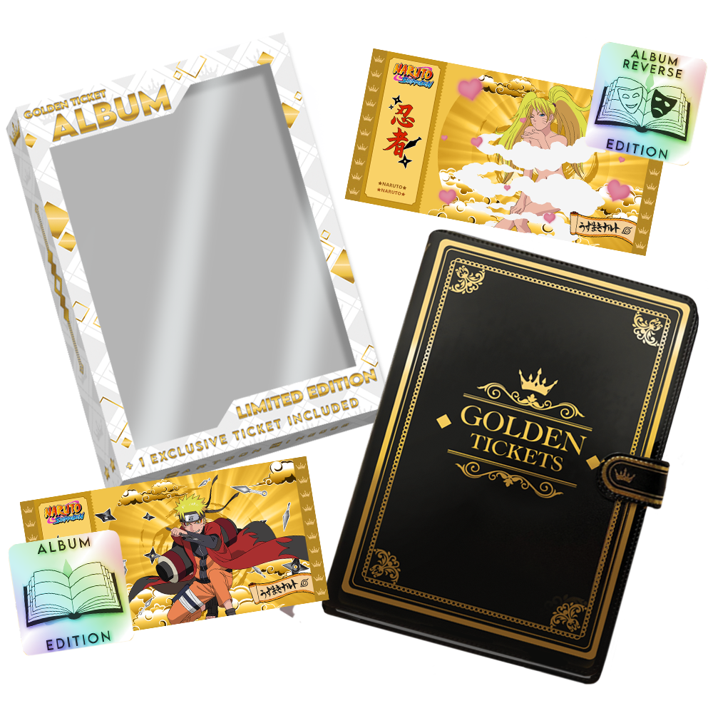 Album Classeur De Rangement Golden Ticket Vol 2