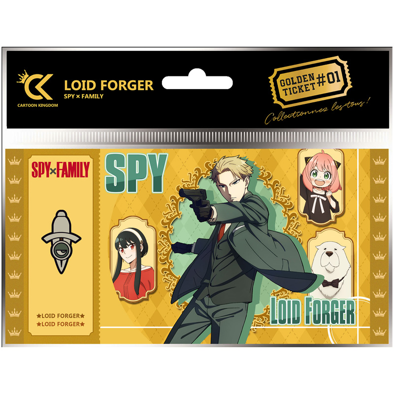 Spy X Family Golden Ticket Loid Forger X5