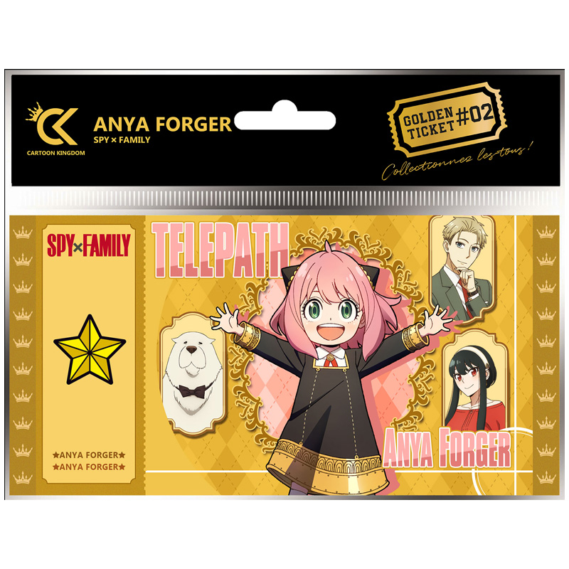 Spy X Family Golden Ticket Anya Forger X5