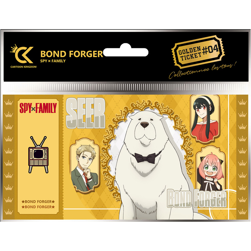 Spy X Family Golden Ticket Bond Forger X5