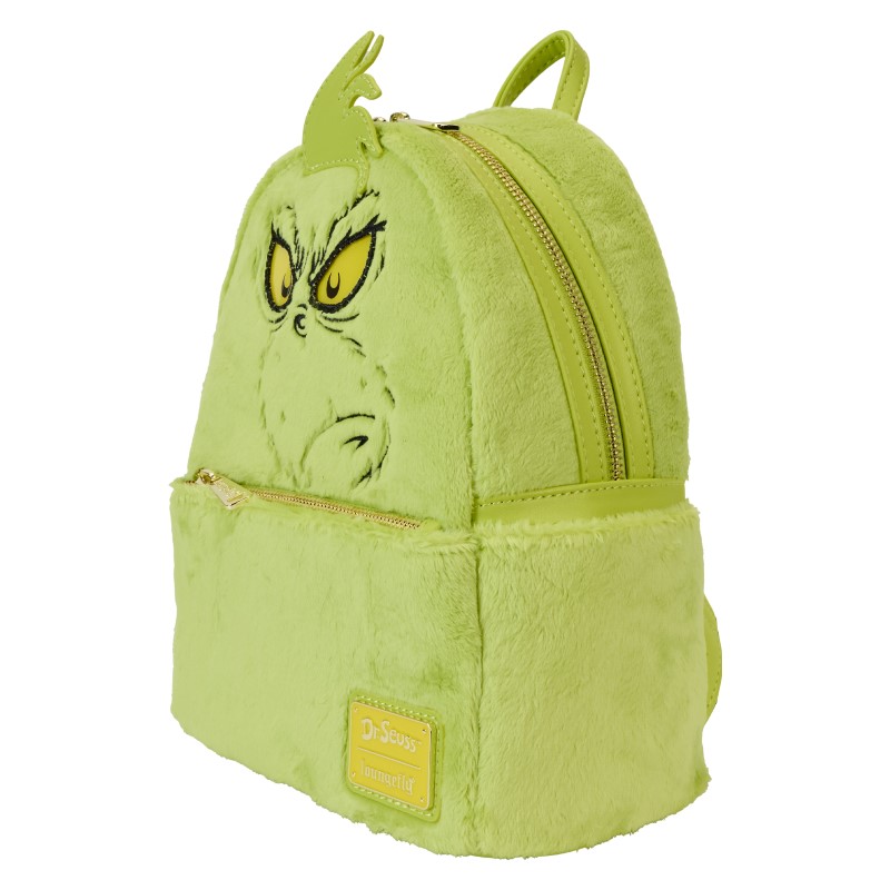 Dr Seuss Loungefly Mini Sac A Dos Plush Grinch Light Up Cosplay