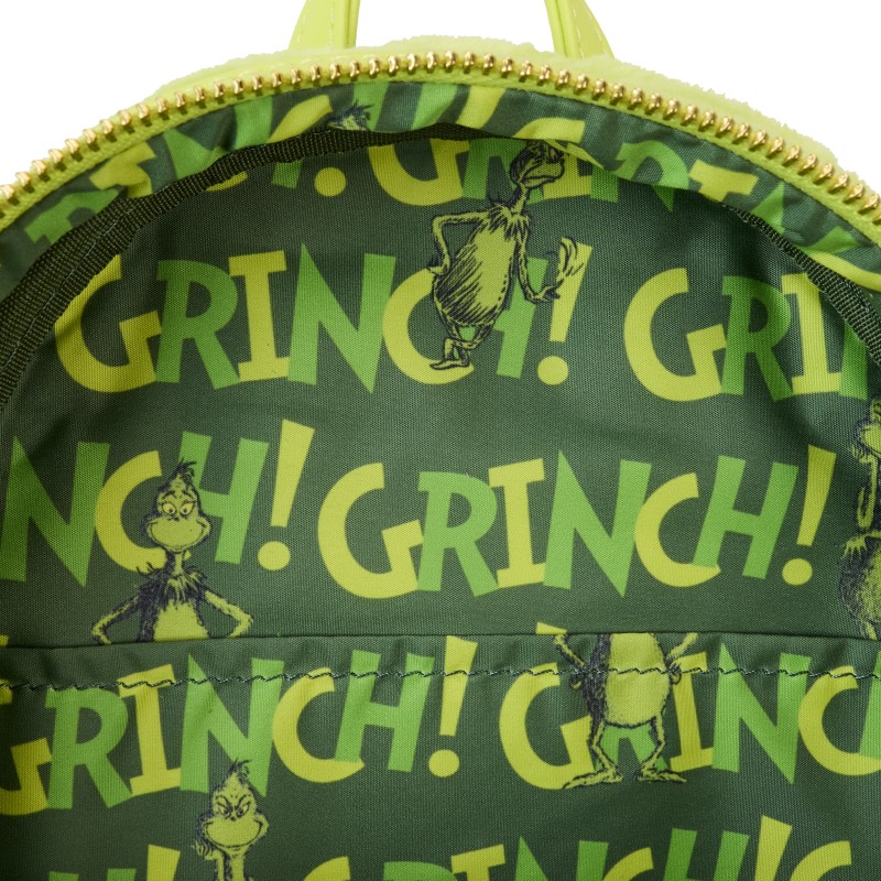 Dr Seuss Loungefly Mini Sac A Dos Plush Grinch Light Up Cosplay