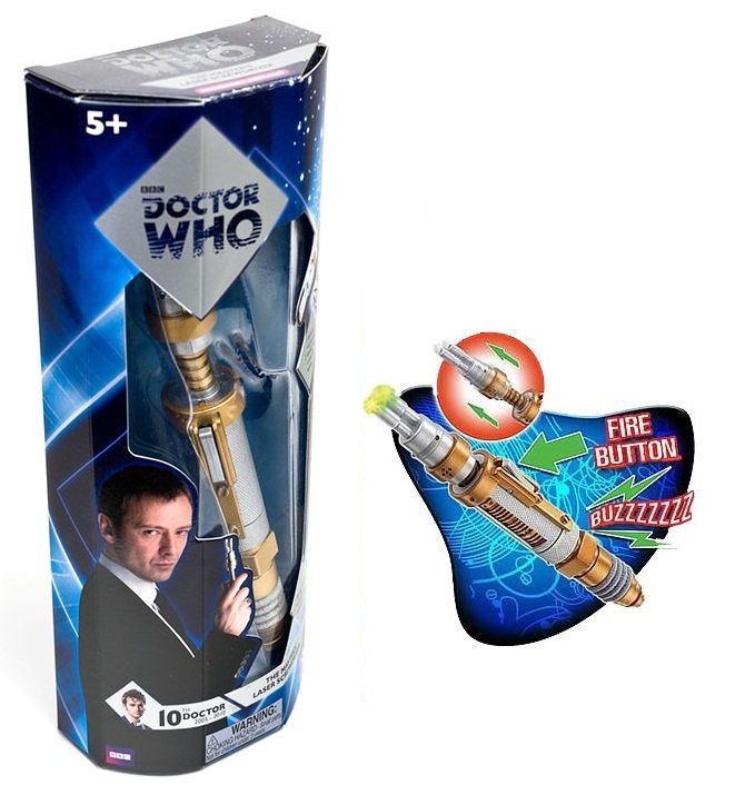 Doctor Who The Master Laser Screwdriver Réplique plastique sonore et lumineuse 20cm