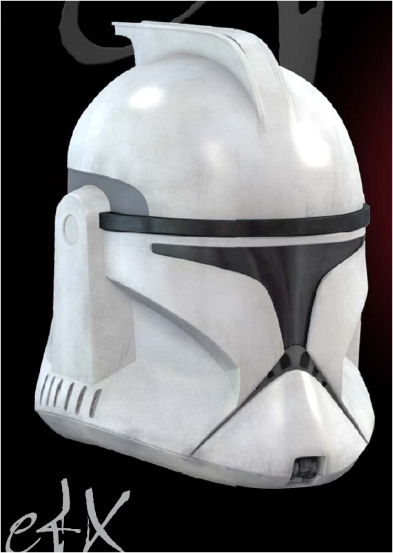 SW EFX Clone Trooper Helmet replica episode II 1:1 scale