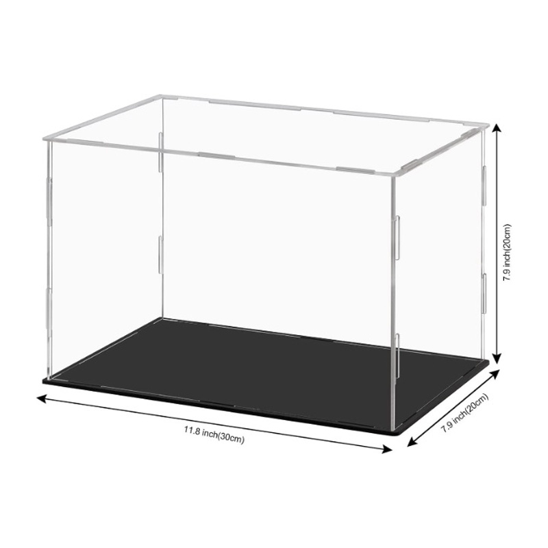 Evoretro Vitrine Acrilique 30X20X20cm