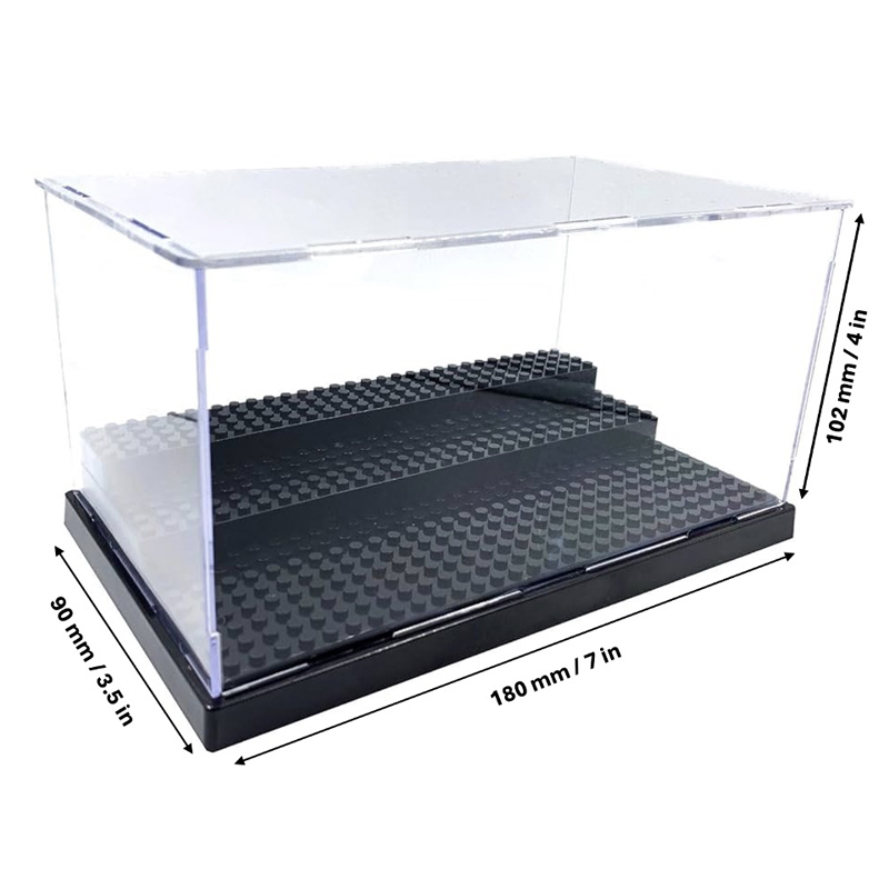 Evoretro Vitrine Pour Mini-Figure Lego 18X9X10,2cm