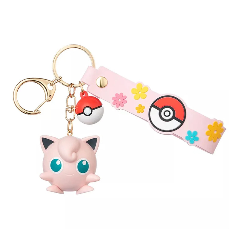 Pokemon Funism Keychain Porte Cle Jigglypuff Rondoudou 5cm