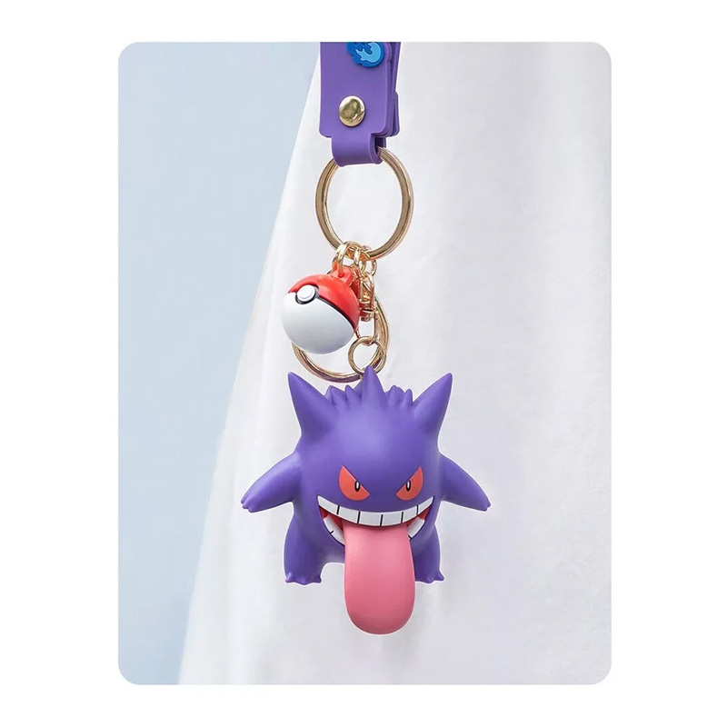 Pokemon Funism Keychain Porte Cle Gengar Ectoplasma 5cm