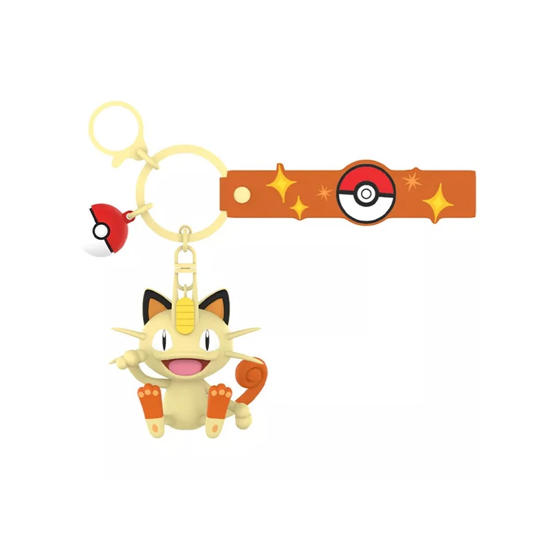 Pokemon Funism Keychain Porte Cle Meowth Miaouss 5cm