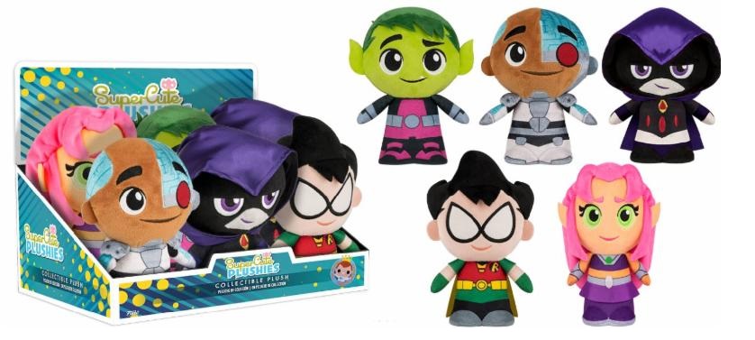 DC Super Cute Plushies Teen Titans Go 6pcs