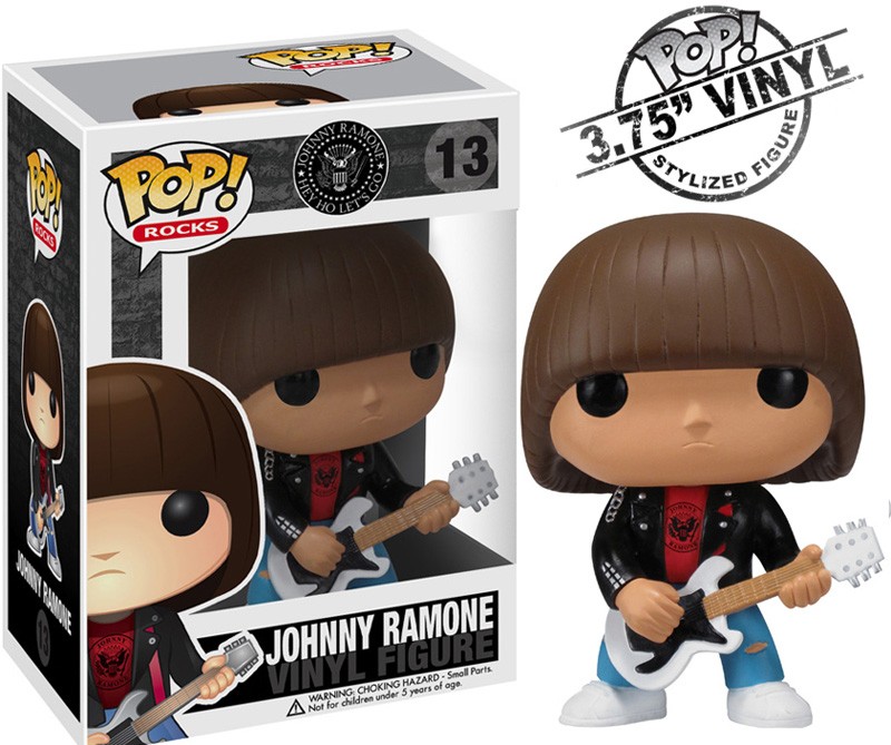 zz RIP zz The Ramones Johnny Ramones Pop bobble head Funko