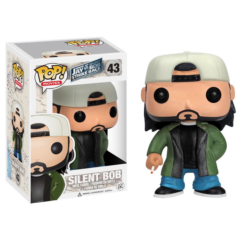 zz RIP zz Clerks Jay & Silent Bob Pop Silent Bob 10cm