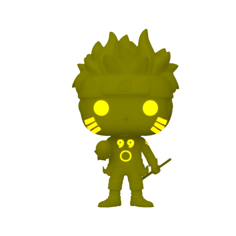 Naruto Pop Naruto Sixpath Yellow Glow In The Dark Exclu