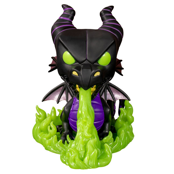 Disney Pop Villains Maleficent Dragon Gitd Metallic Exclu