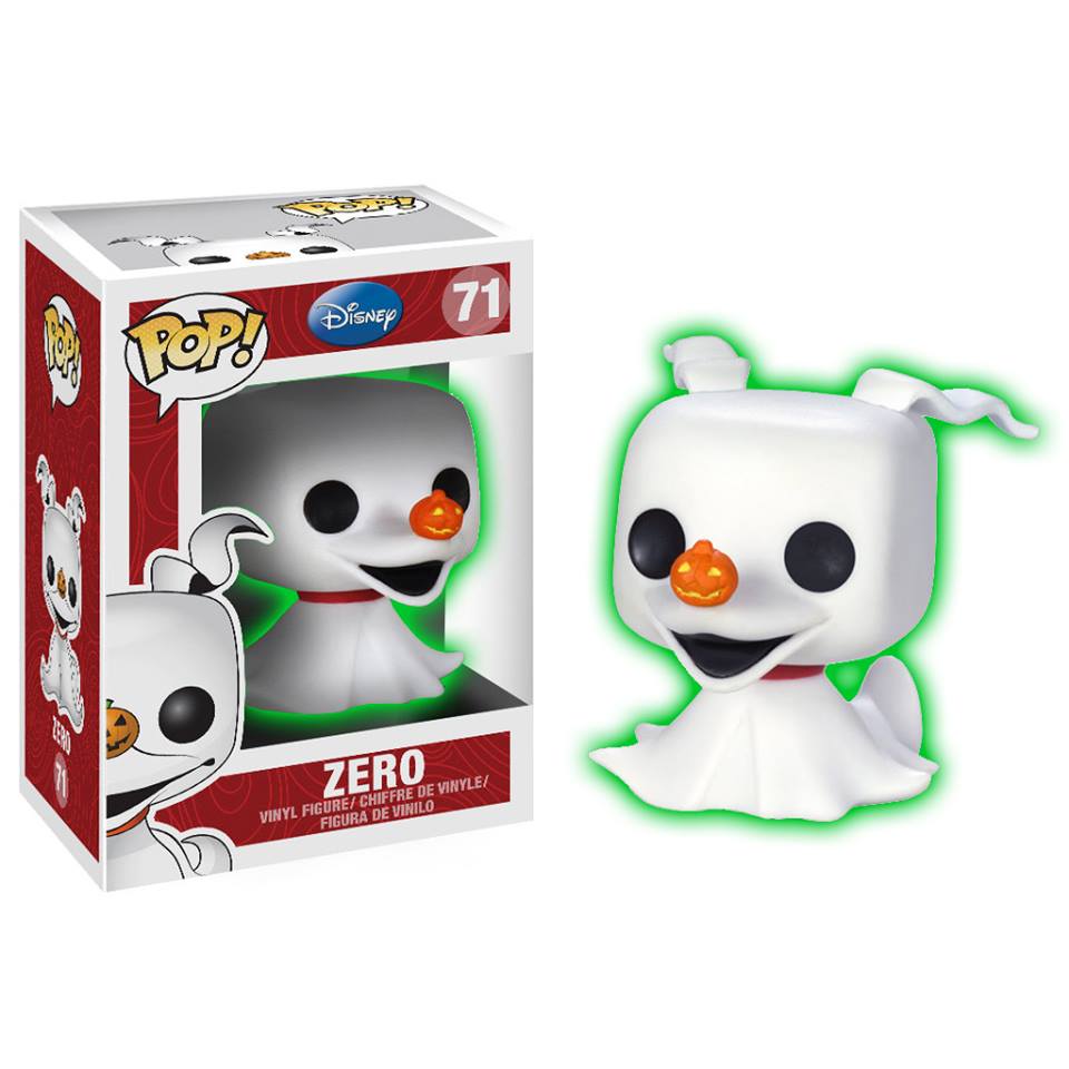 zz RIP zz Disney Pop NBX Zero Glow in the Dark Exclu figurine 10cm Funko